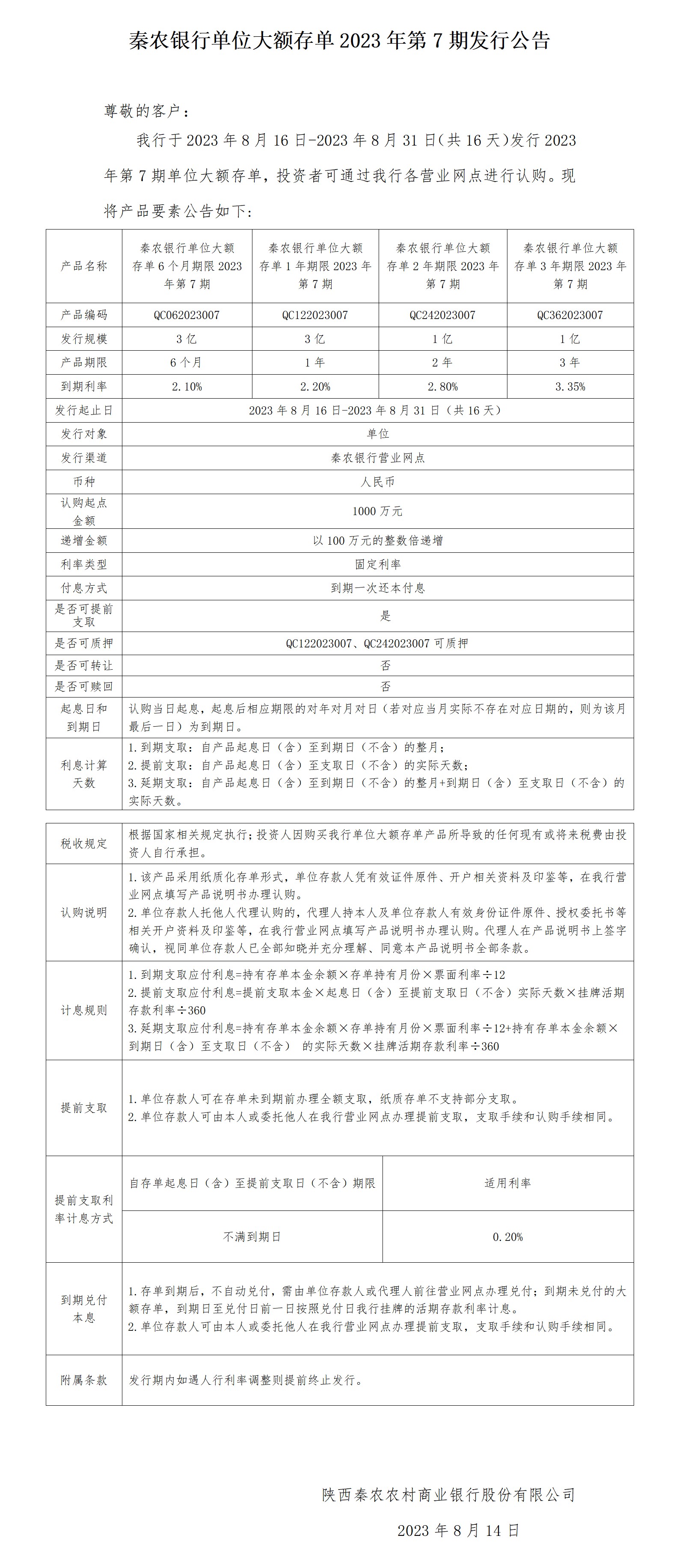 秦农银行单位大额存单2023年第7期发行公告2023.8.14_01(1)(1).jpg